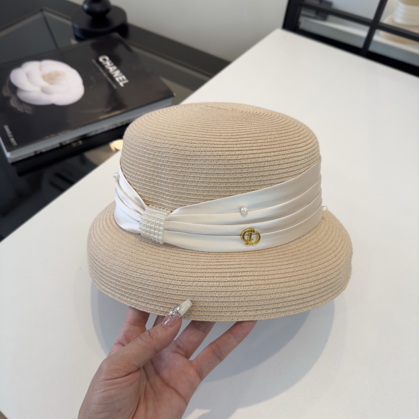 Dior Dior 迪奥新款礼帽，灯笼帽，名媛风十足，头围57cm