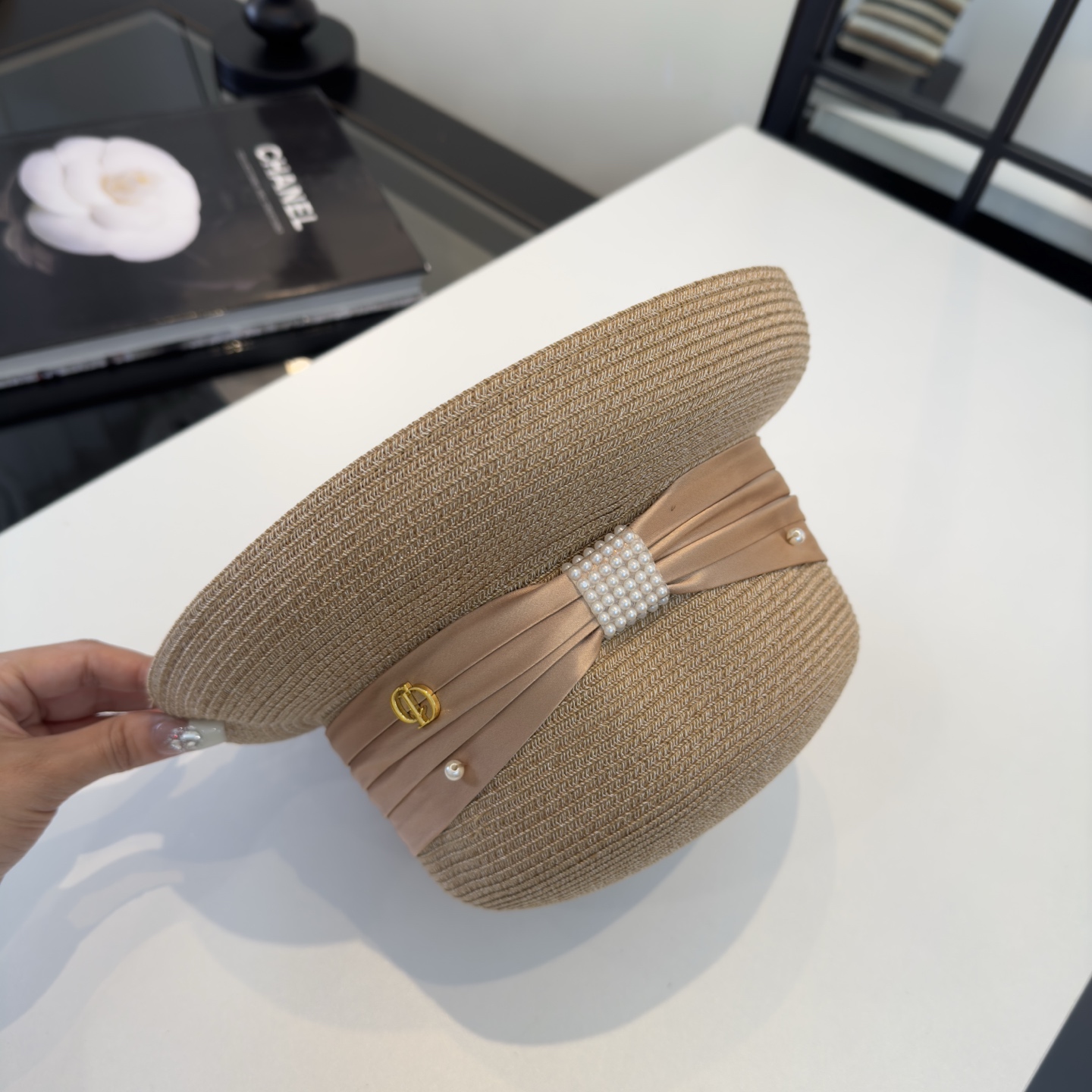 Dior Dior 迪奥新款礼帽，灯笼帽，名媛风十足，头围57cm