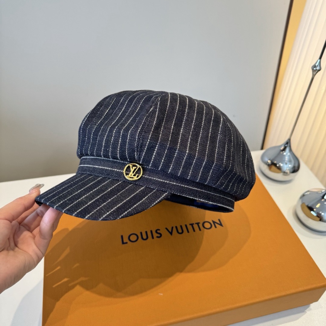 Louis Vuitton Lv新款鸭舌军帽，高级定制，头围57cm