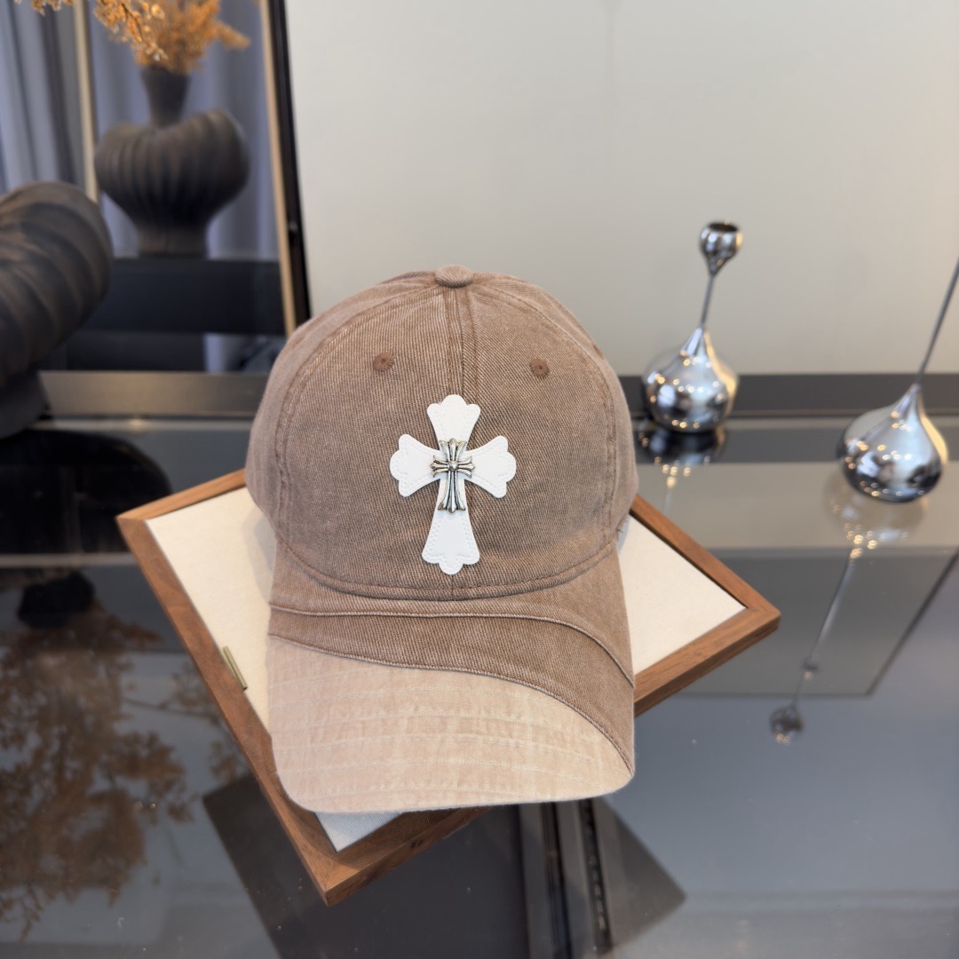 Chrome Hearts 克罗心新款鸭舌帽，百搭，头围57cm