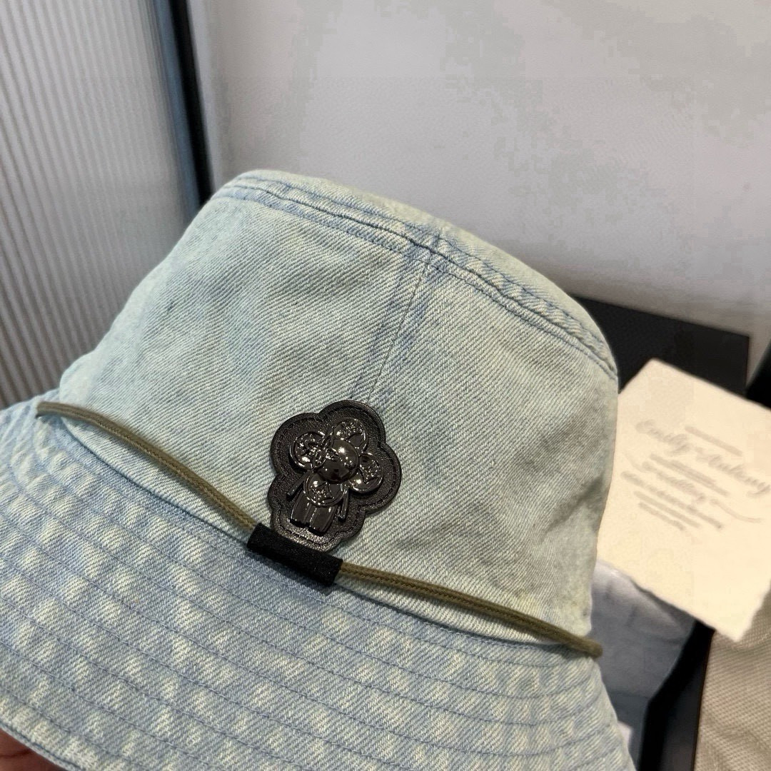 Louis Vuitton LV路易威登牛仔渔夫帽，头围57cm