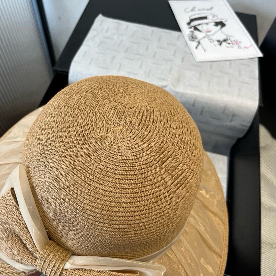 Miu Miu miumiu缪缪新款蝴蝶结盆帽，高端定制，头围57cm