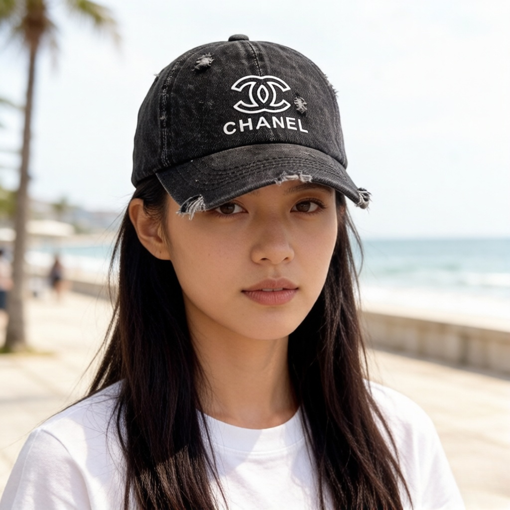 Chanel Chanel香奈儿新款遮阳鸭舌帽，简约