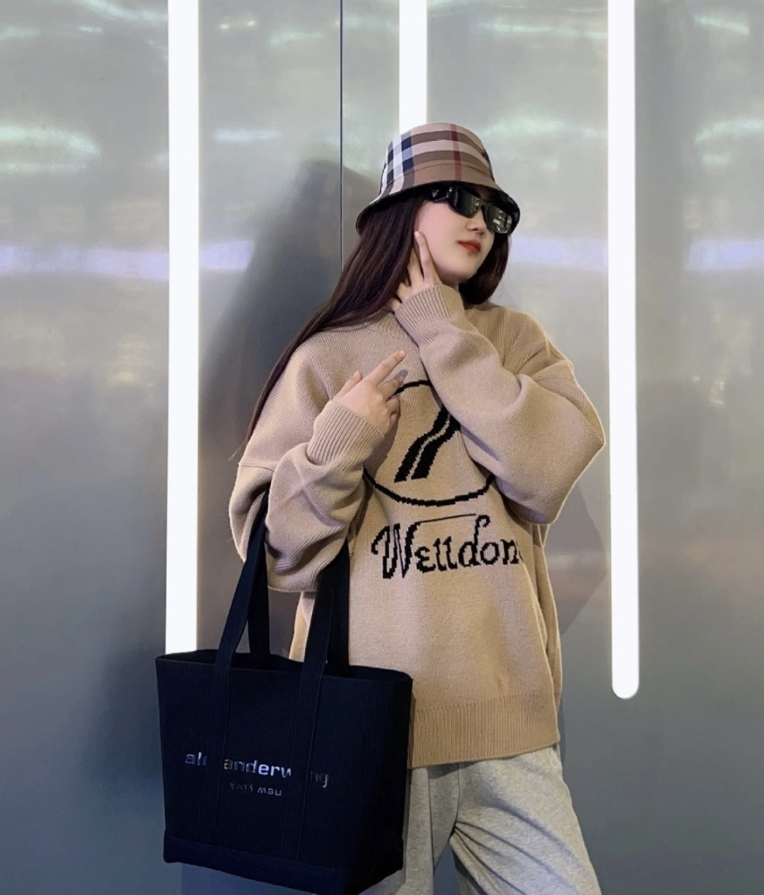 Burberry Burberry巴宝莉 渔夫帽，高级定制，头围57cm