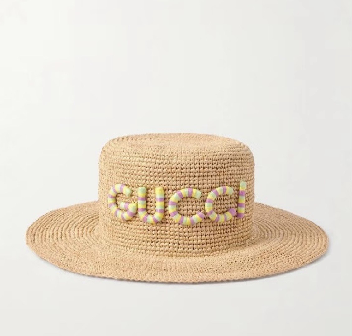 NO:764730,The same style at GUCC* counters, Raffia straw hat, exclusive model. One person can only make 3 sets of letters a day. Very time-consuming. A must-have item for travel and vacation photos. Super production hat, straw hat, fisherman hat, baseball cap, hat, gucci, espadrilles, hats19860909GUCC*专柜同款 拉菲草帽 独家款 一人一天只能做3套字母 超费时 出游度假拍照必备单品 超级出片帽子草帽渔夫帽棒球帽,帽子,gucci,espadrilles,hats,hat