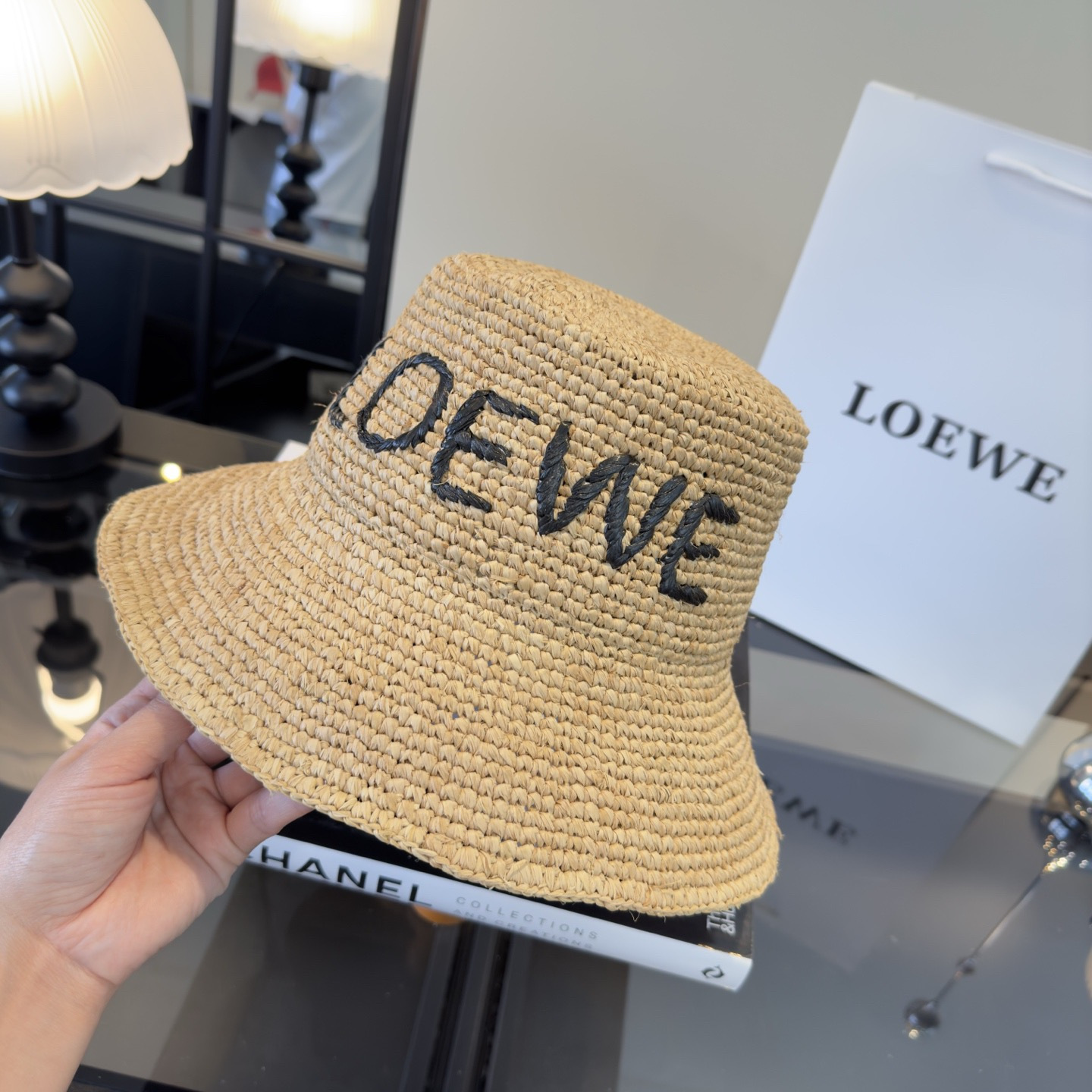 Loewe 普通版本罗意威新款草帽，夏日