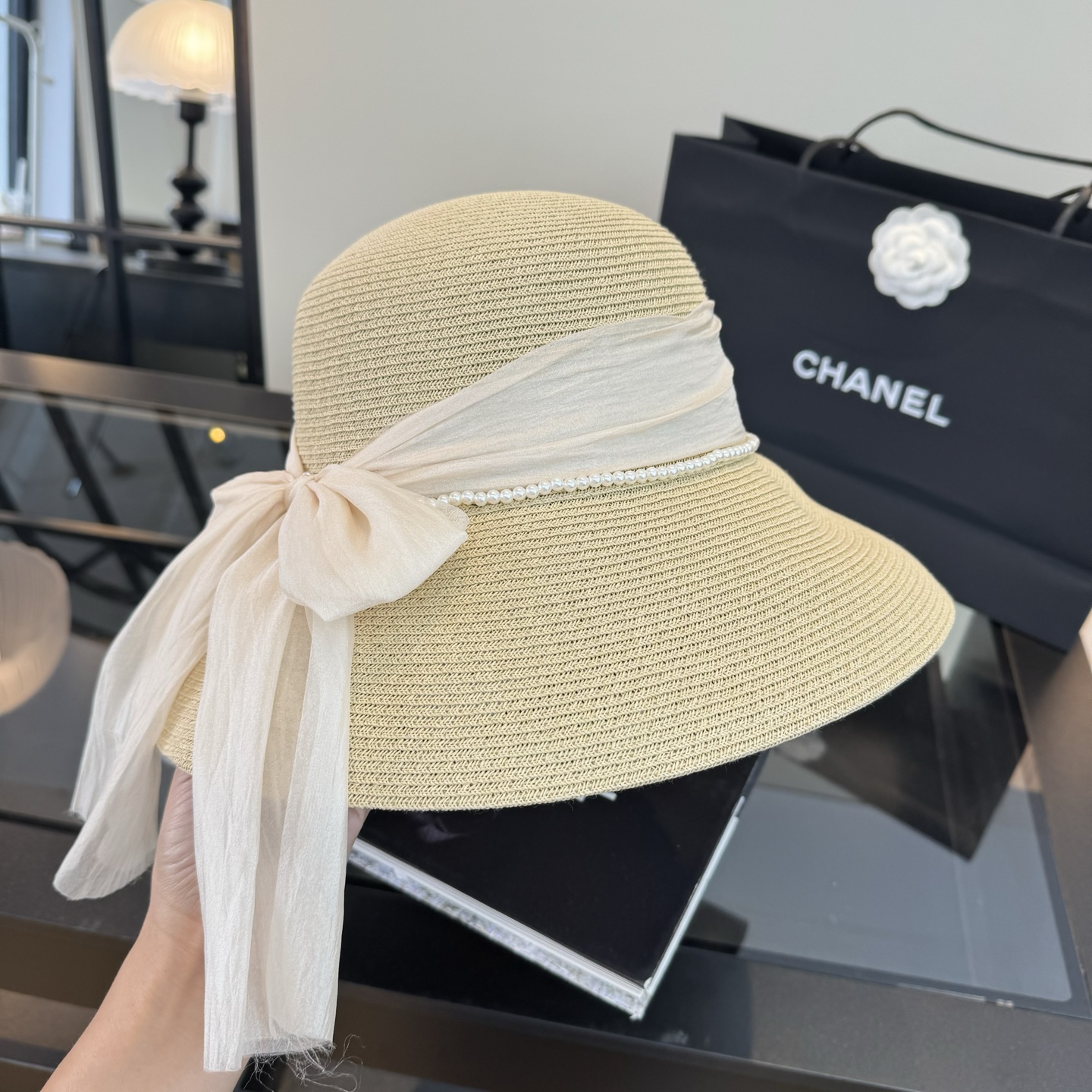 Chanel Straw Hat