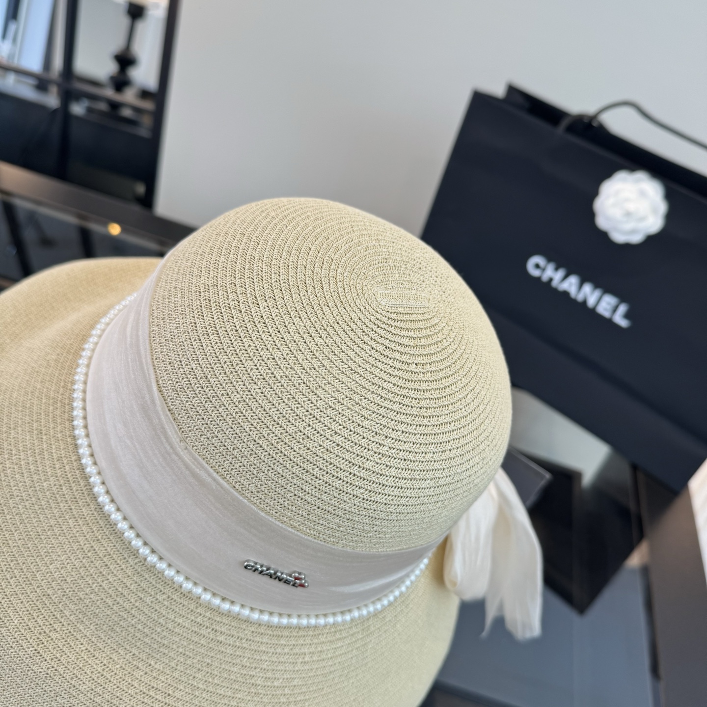 Chanel Straw Hat