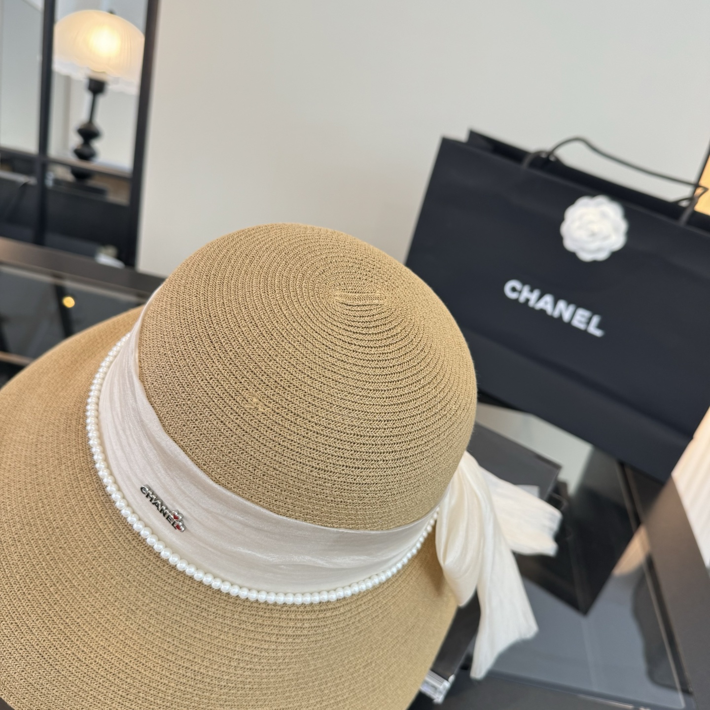 Chanel Straw Hat