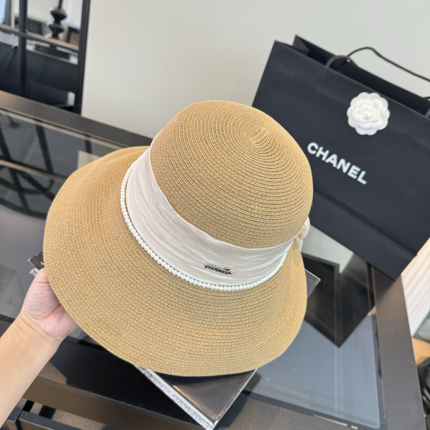 Chanel Straw Hat