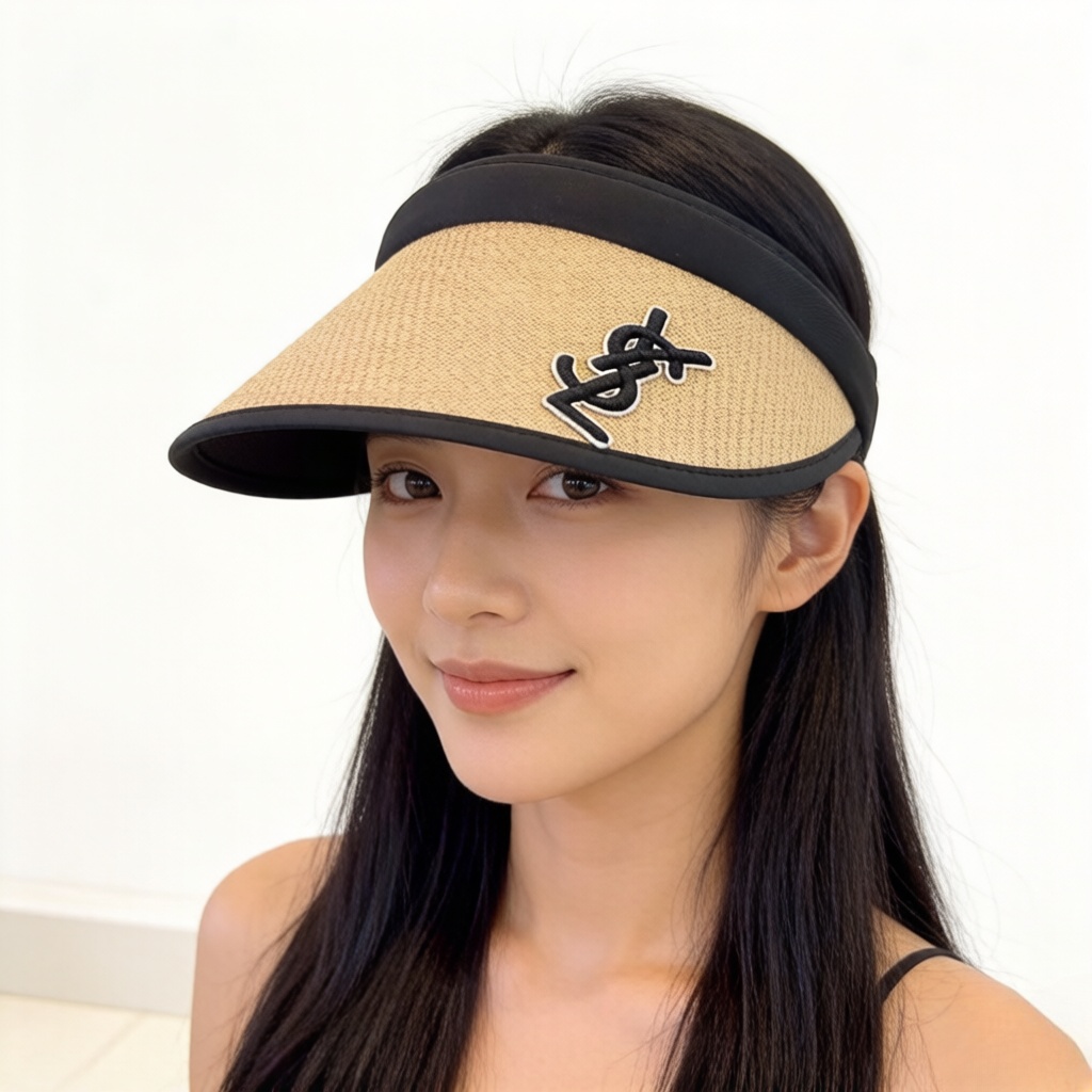 PYSL圣罗兰遮阳帽 发箍