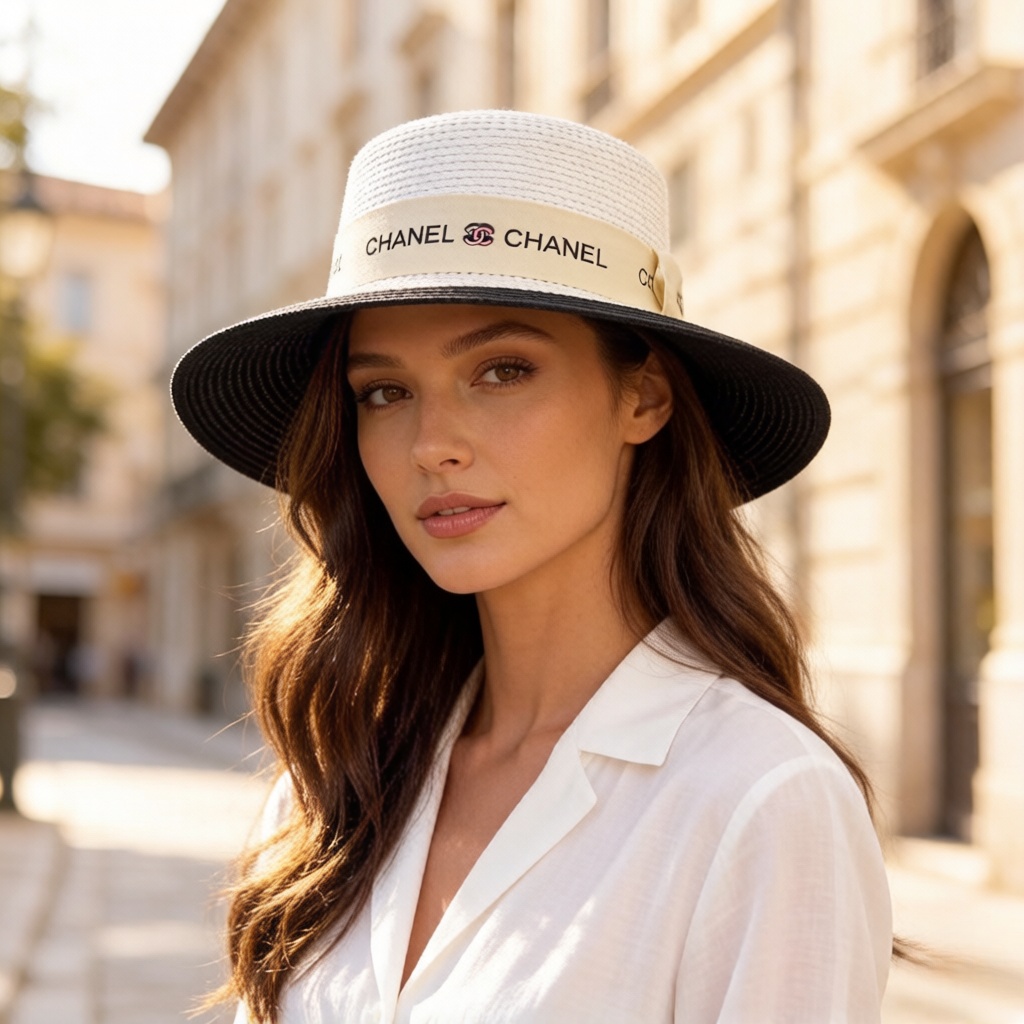 NO:866499,Chanel Chanel flat top hat head circumference 57cm hat straw hat fisherman hat baseball cap, hat, chanel, chanel, espadrilles, hats19860909Chanel香奈儿平顶礼帽 头围57cm帽子草帽渔夫帽棒球帽,帽子,chanel,chanel,espadrilles,hats,hat