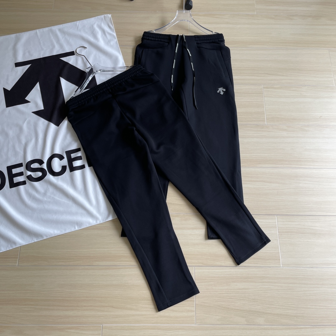 🖤主图+细节
 品质长裤🆕🖤Descente / 迪桑特 2025春季单色松紧休闲运动长裤
秋冬款定制空