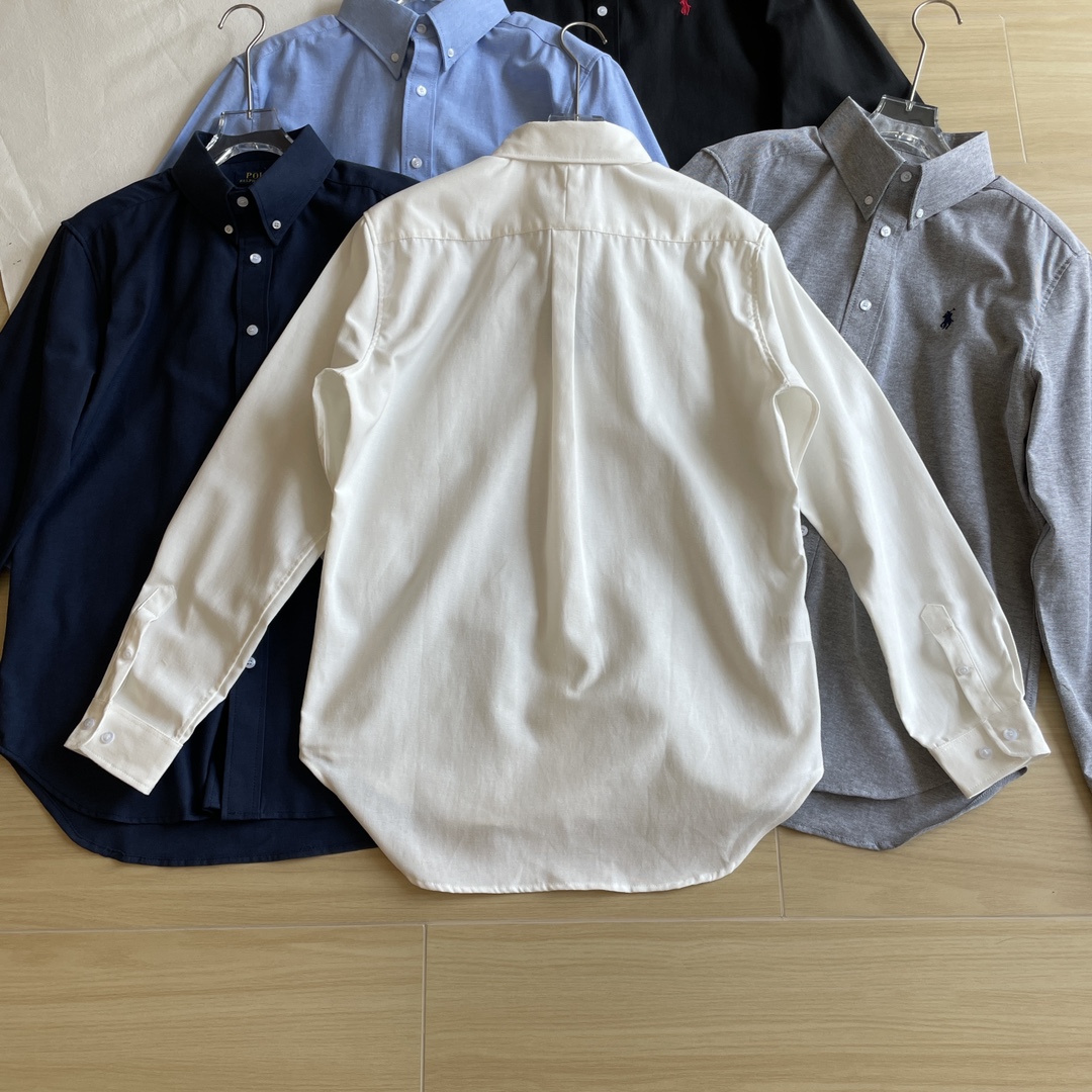 🖤主图
 品质Polo🆕🖤🇷🇺 RalP。h Lauren/拉夫劳伦  五色刺绣logo五色经典长袖休闲