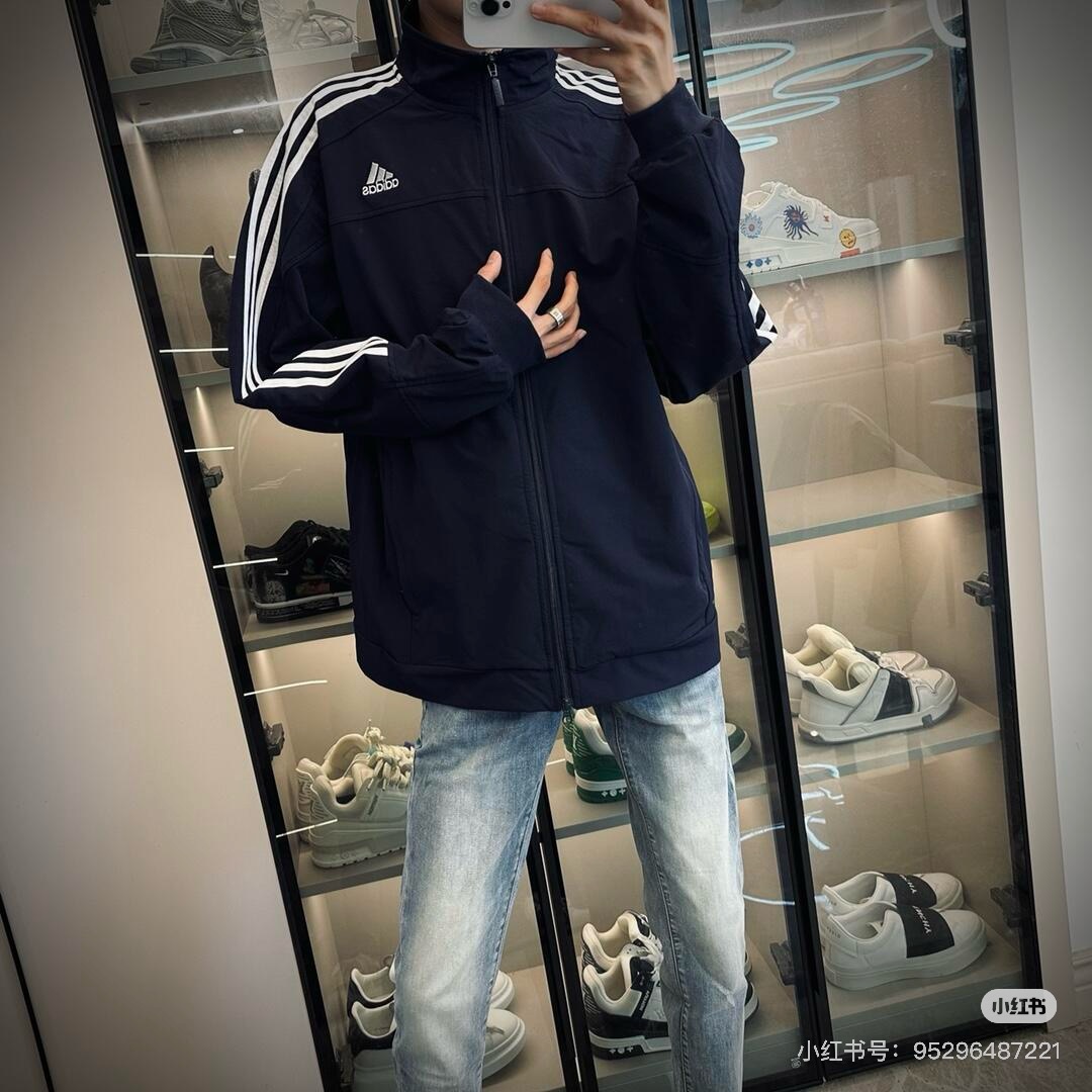 Model 506: Adidas Windproof Sports Jacket, Unisex, Various Sizes Available - 图片 8