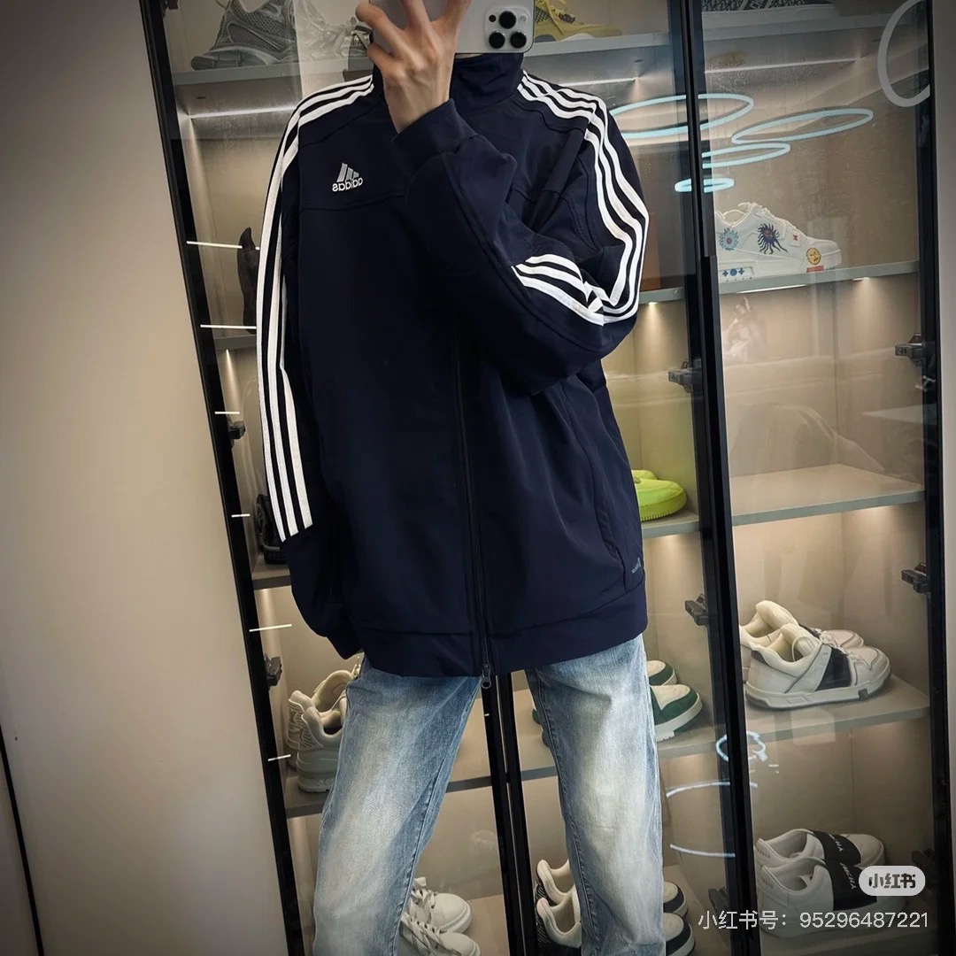 Model 506: Adidas Windproof Sports Jacket, Unisex, Various Sizes Available - 图片 9