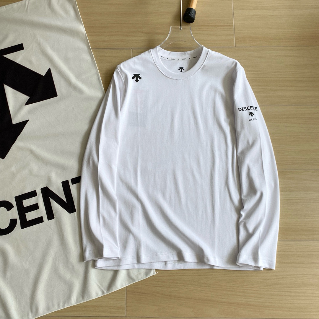 🖤主图+细节
品质长袖🆕🖤DESCENTE/迪桑特春秋季新款针织圆领长袖T恤打底衫
👍⚠️注意专柜11原