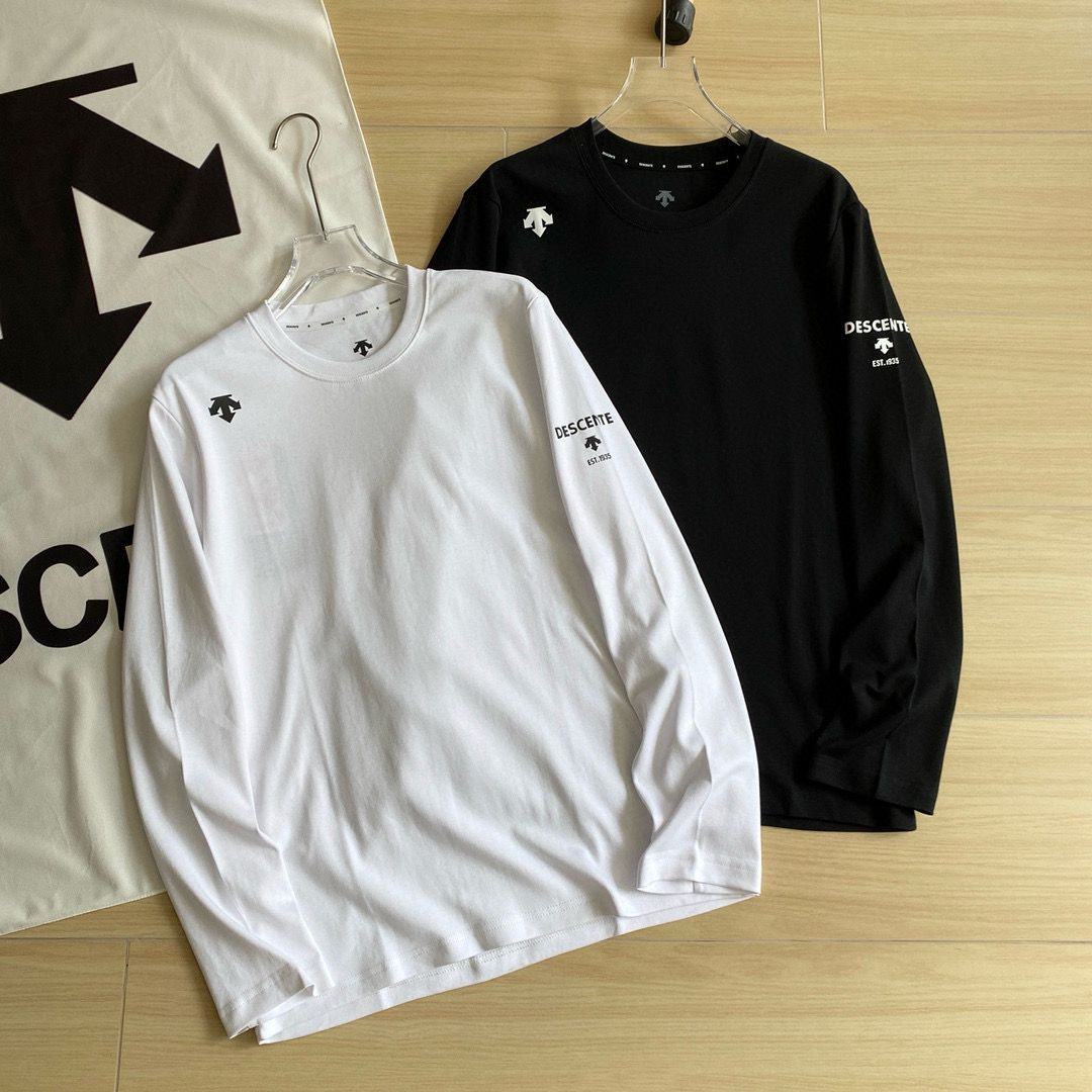 🖤主图+细节
品质长袖🆕🖤DESCENTE/迪桑特春秋季新款针织圆领长袖T恤打底衫
👍⚠️注意专柜11原