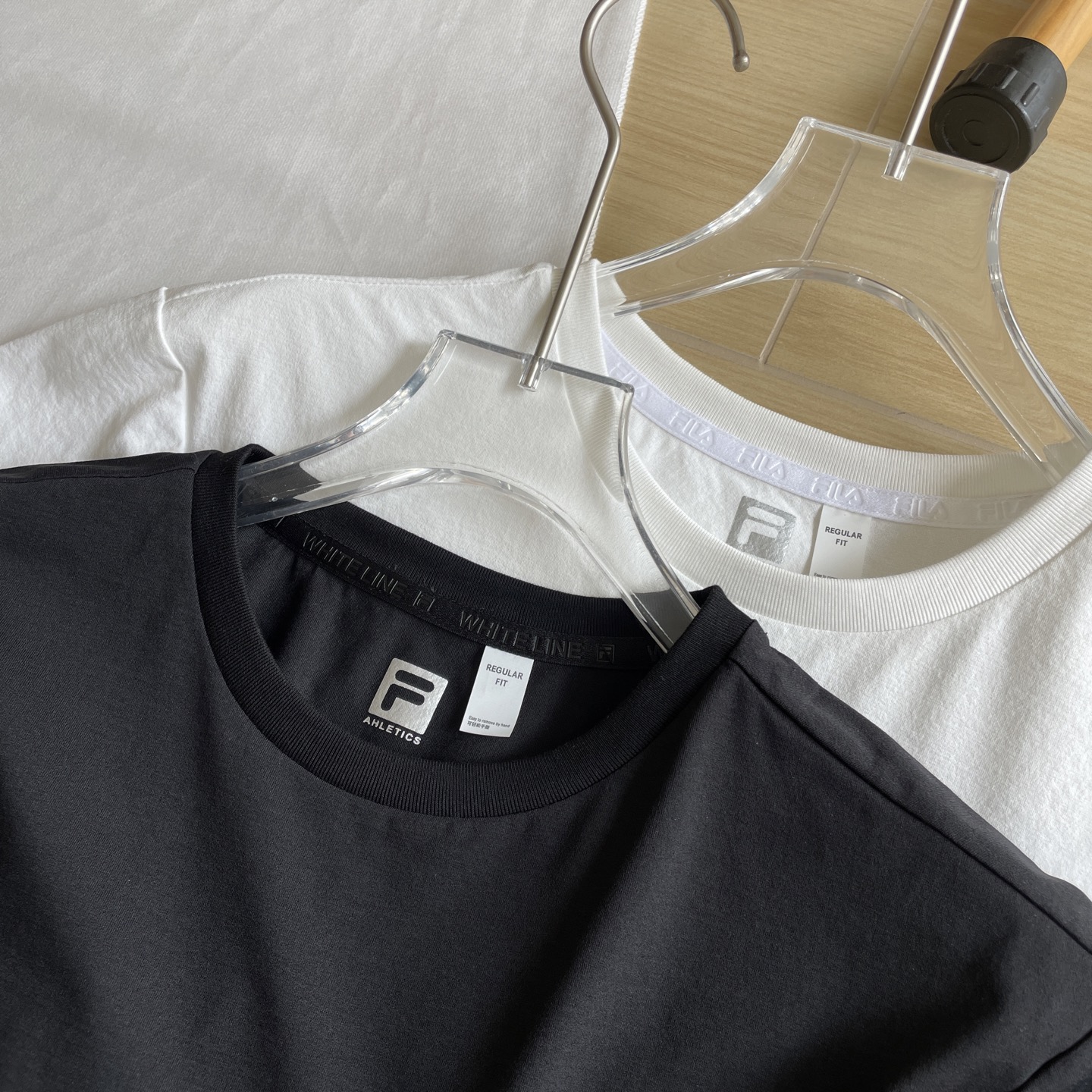 2025 FILA Men’s Two-Colour Short-Sleeve T-Shirt Details: Comfortable Cotton, Future-Inspired Design - 图片 5