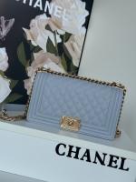Chanel Le Boy Garçon Cuir de veau vache 1 Chanel Le Boy Garçon Cuir de veau vache