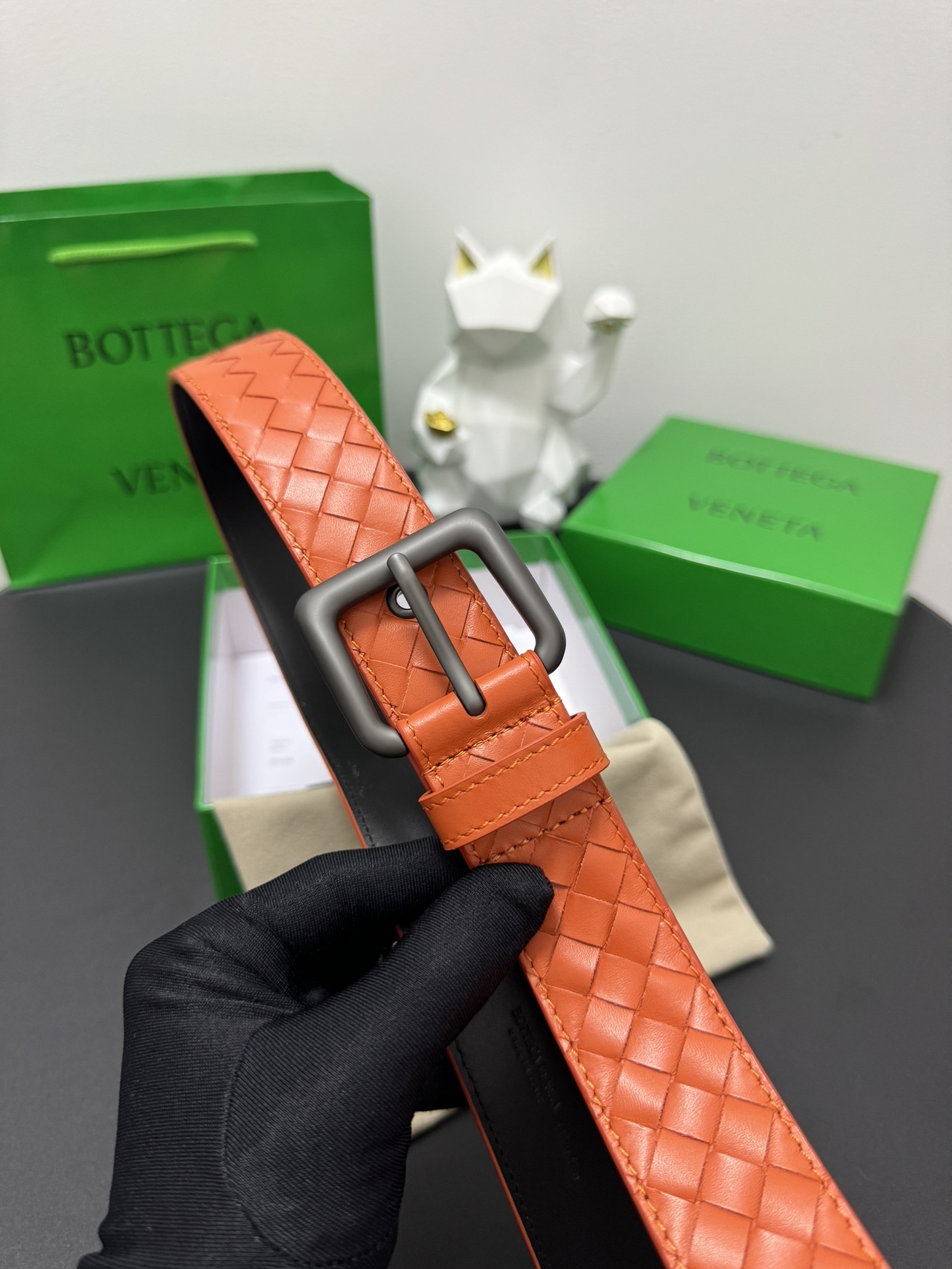 Bottega Veneta Woven Leather Belt | Handcrafted Italian Style | 3.5cm Width 8 i1747188342 6361 1