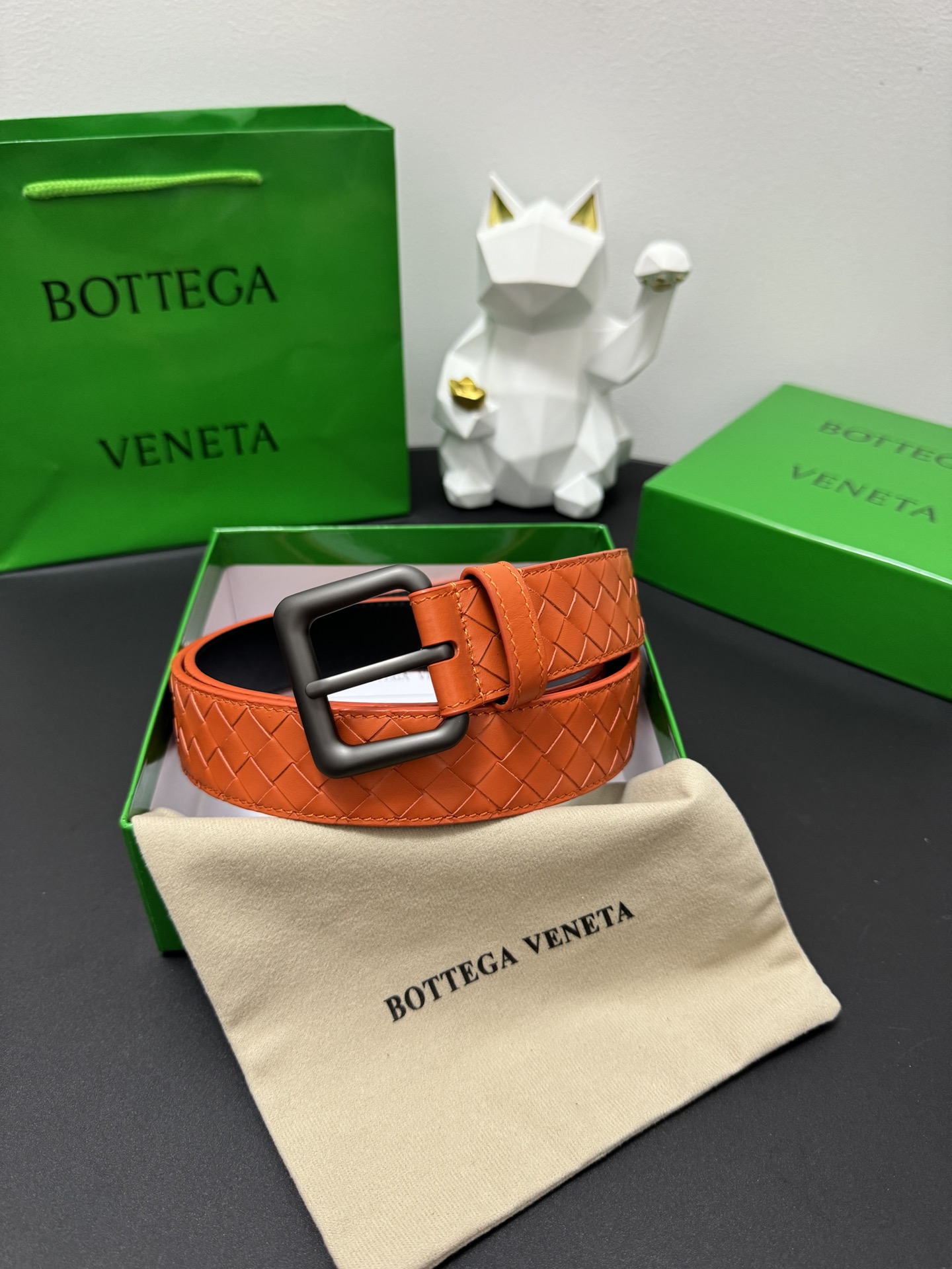 Bottega Veneta Woven Leather Belt | Handcrafted Italian Style | 3.5cm Width 4 i1747188343 248 4