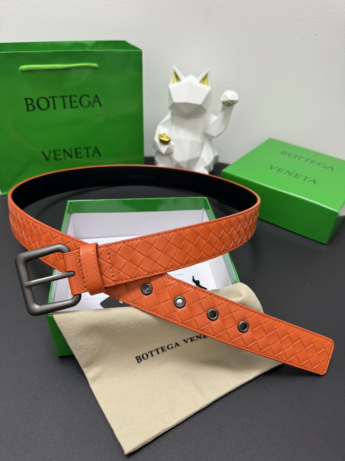 Bottega Veneta Woven Leather Belt | Handcrafted Italian Style | 3.5cm Width 3 i1747188343 7162 8