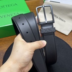 BOTTEGA VENETA 3.5cm 黑Intreccio LooP编织圆环腰带,手工新款牛 BOTTEGA VENETA 3.5cm 黑Intreccio LooP编织圆环腰带,手工新款牛