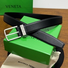 BOTTEGA VENETA 3.5cm 黑Intreccio LooP编织圆环腰带,手工新款牛 BOTTEGA VENETA 3.5cm 黑Intreccio LooP编织圆环腰带,手工新款牛