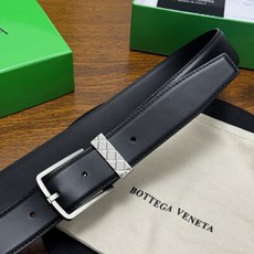 BOTTEGA VENETA 3.5cm 黑Intreccio LooP编织圆环腰带,手工新款牛 BOTTEGA VENETA 3.5cm 黑Intreccio LooP编织圆环腰带,手工新款牛