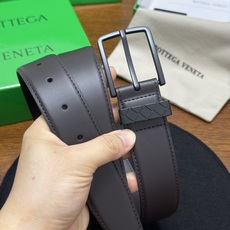 BOTTEGA VENETA 3.5cm 咖啡Intreccio LooP编织圆环腰带,手工新款 BOTTEGA VENETA 3.5cm 咖啡Intreccio LooP编织圆环腰带,手工新款