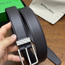 BOTTEGA VENETA 3.5cm 咖啡Intreccio LooP编织圆环腰带,手工新款 BOTTEGA VENETA 3.5cm 咖啡Intreccio LooP编织圆环腰带,手工新款