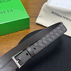 BOTTEGA VENETA 2.5cm 咖啡Intrecciato Piccolo编织皮革腰带 BOTTEGA VENETA 2.5cm 咖啡Intrecciato Piccolo编织皮革腰带