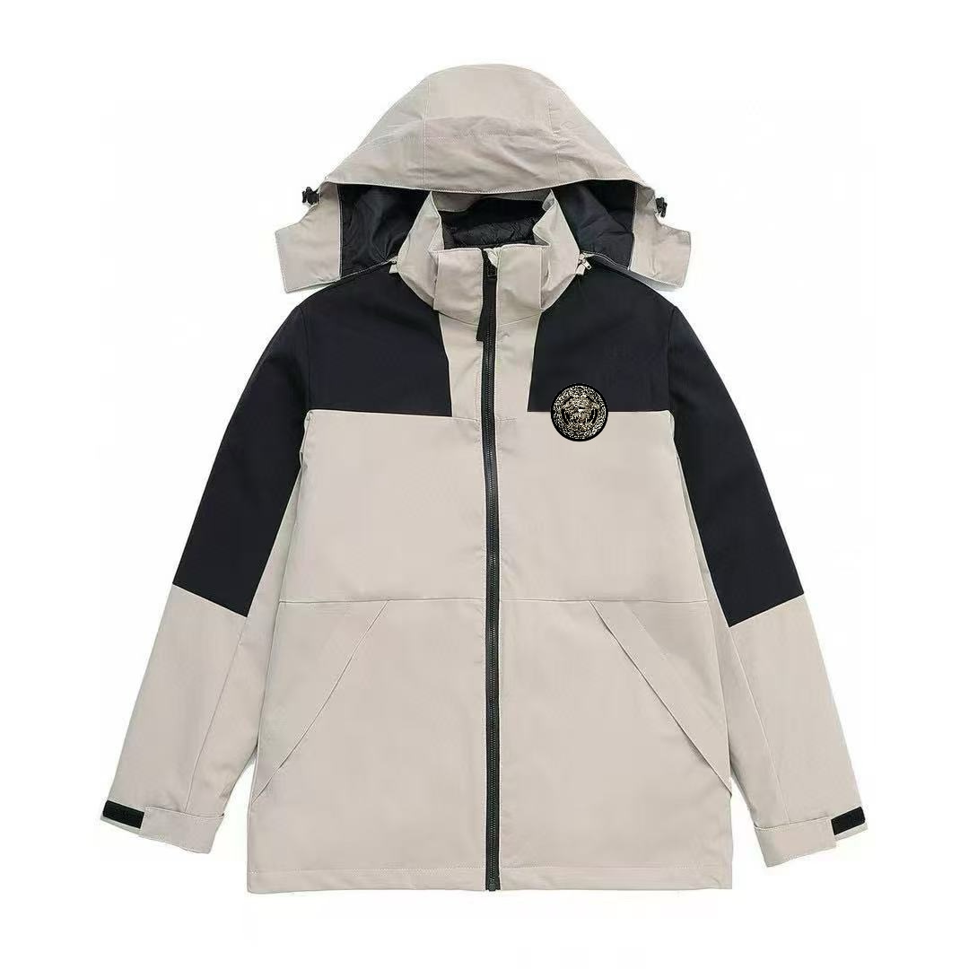 מעיל נוח Versace 3 ב-1 לגברים לגורמים – חומר ונוכות!