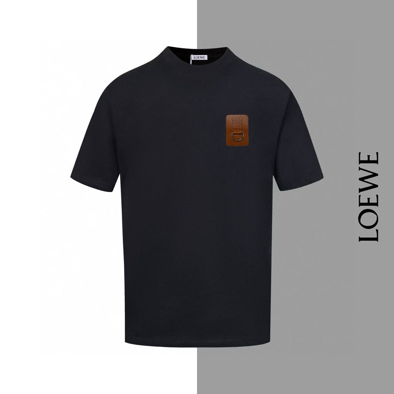 P85, camiseta de manga corta de cuello redondo de Loewe, misma que en tienda oficial, tejido de algodón personalizado. …