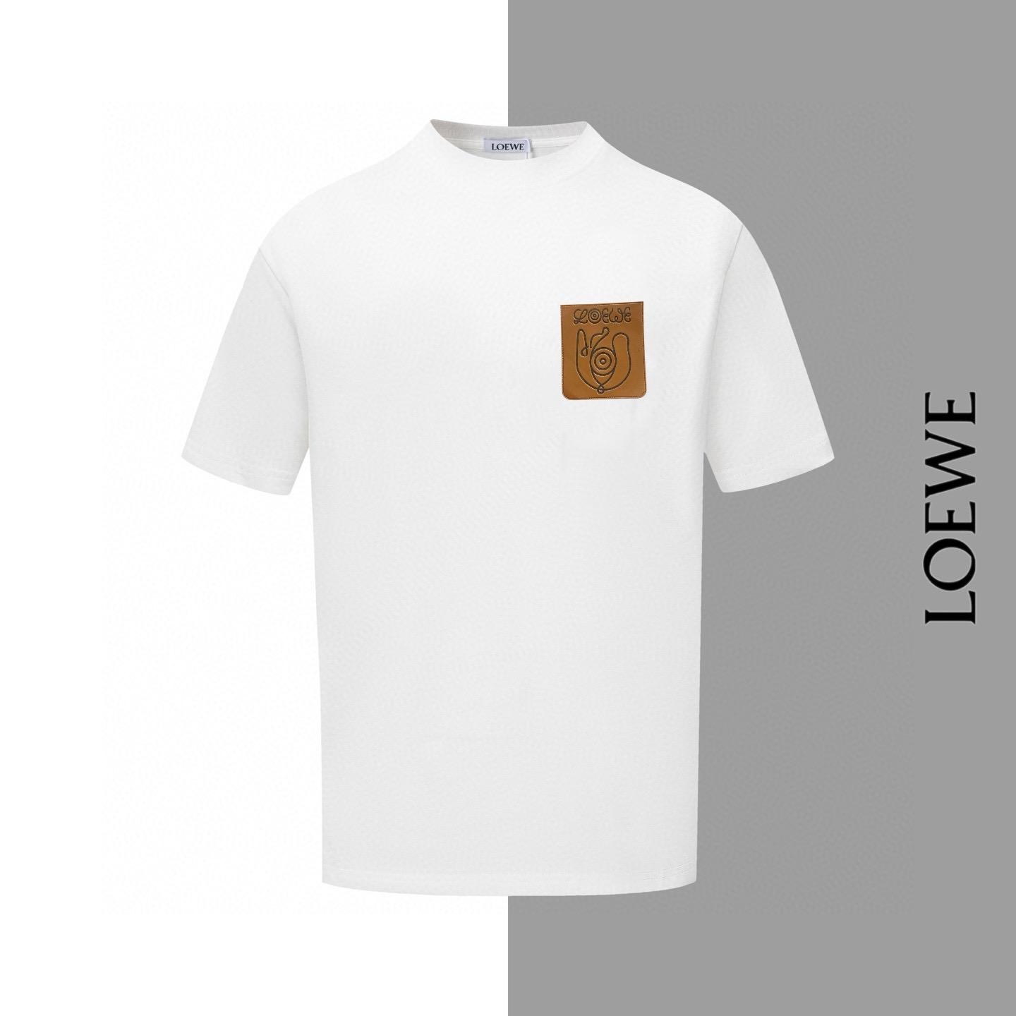 P85, camiseta de manga corta de cuello redondo de Loewe, misma que en tienda oficial, tejido de algodón personalizado. …