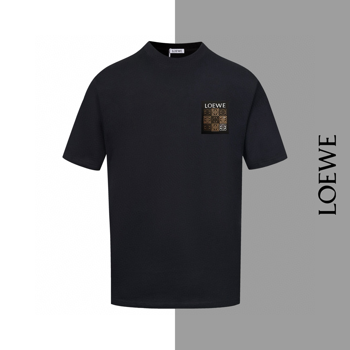 P85, camiseta de manga corta de cuello redondo de Loewe, misma que en tienda oficial, tejido de algodón personalizado. …