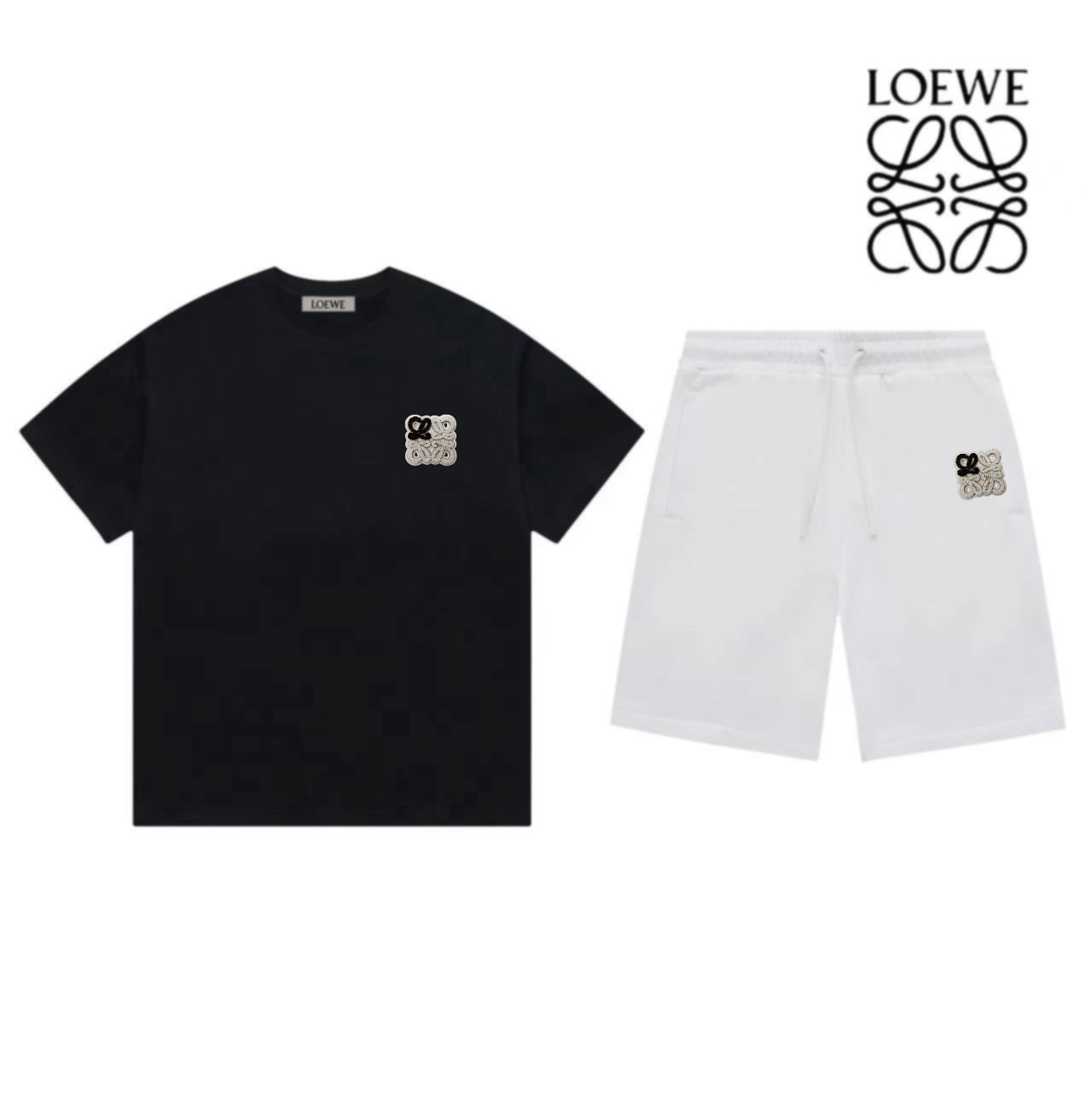 🔥Set de alta calidad P165 Loewe ❤️ Nuevo conjunto casual de verano 2025, con detalles exquisitos y elegantes, lleno de…