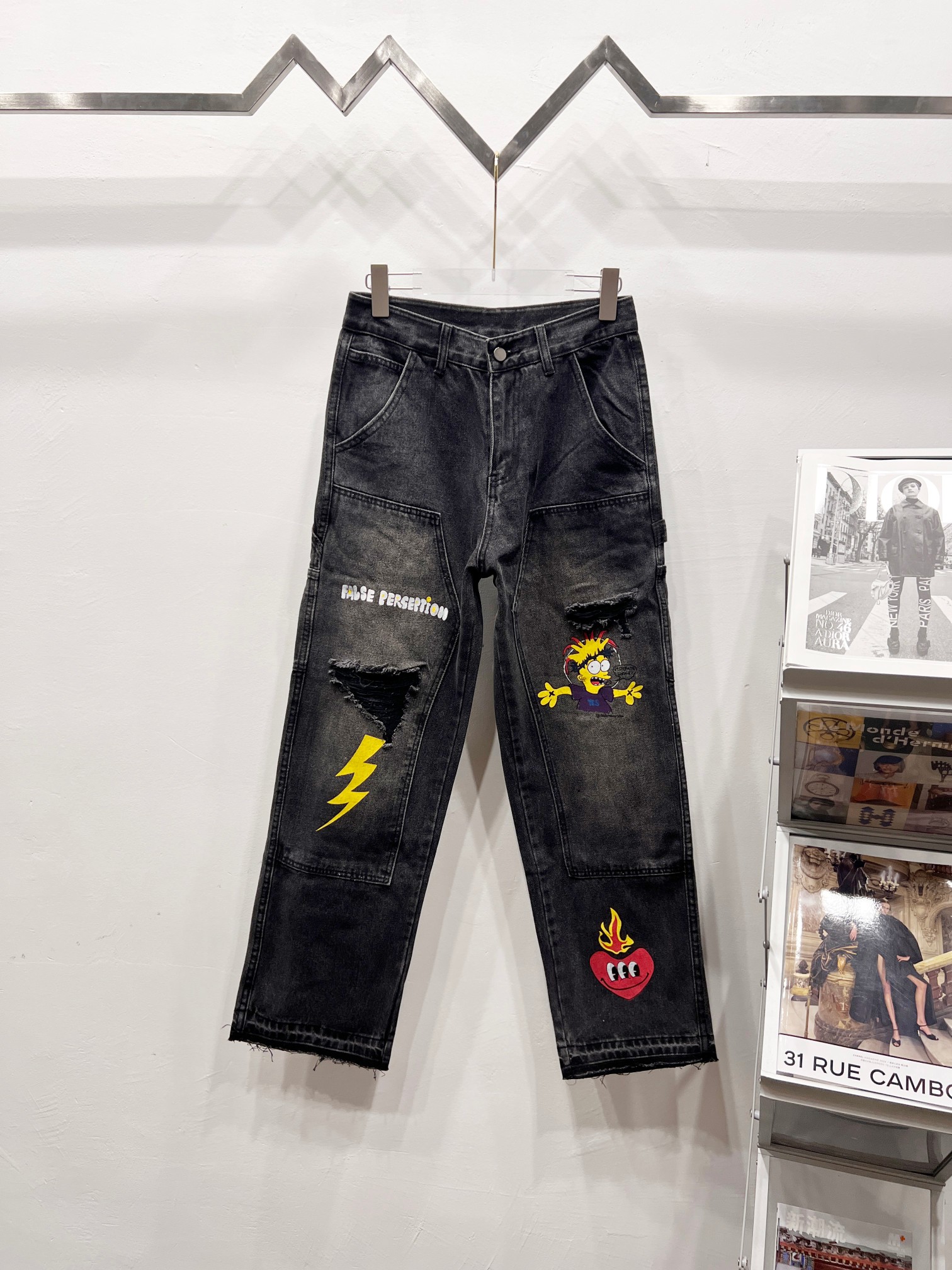 Carhartt WIP 2025 Simpson Distressed Multi-Pocket Carpenter Jeans
