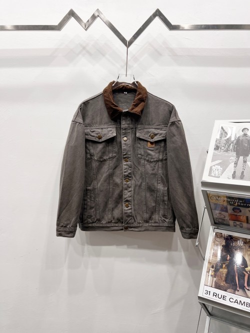 Carhartt WIP Washed Detroit Jacket - Vintage Style, Heavyweight, Multi-Pocket 1 Carhartt WIP Washed Detroit Jacket - Vintage Style, Heavyweight, Multi-Pocket