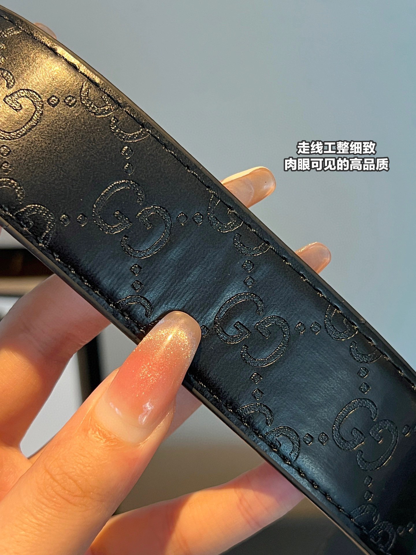 这款互扣式双 G 带扣腰带 2