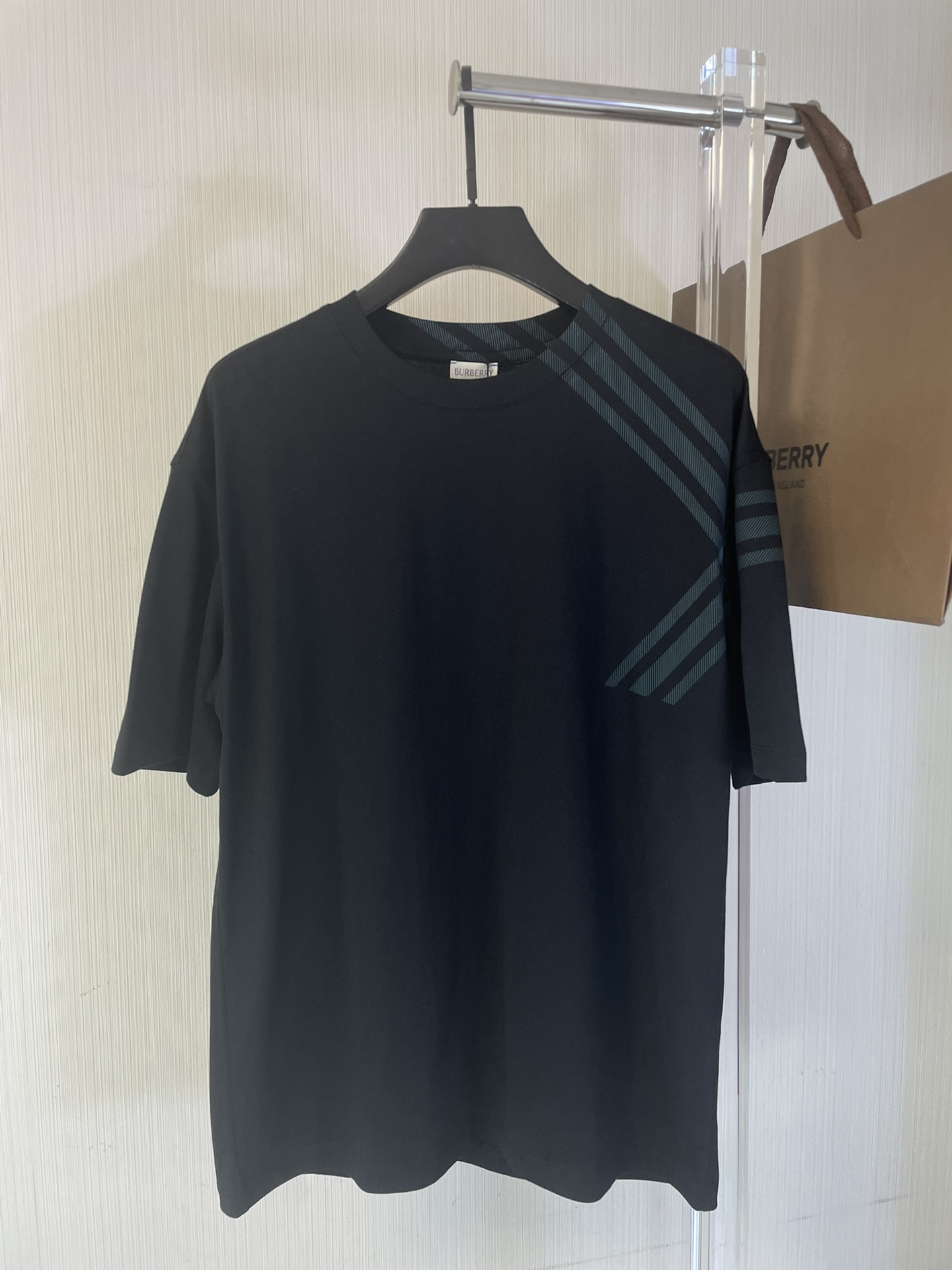 Burberry Clothing T-Shirt Printing Combed Cotton