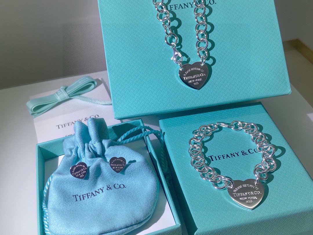 Tiffany&Co. Joyas Pulsera Pendiente Collar
