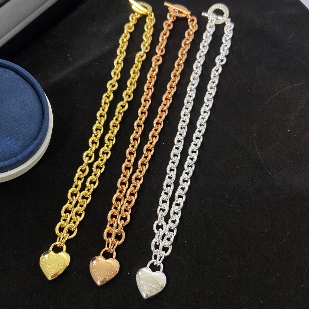 Tiffany&Co. Jewelry Necklaces & Pendants Gold Silver Yellow