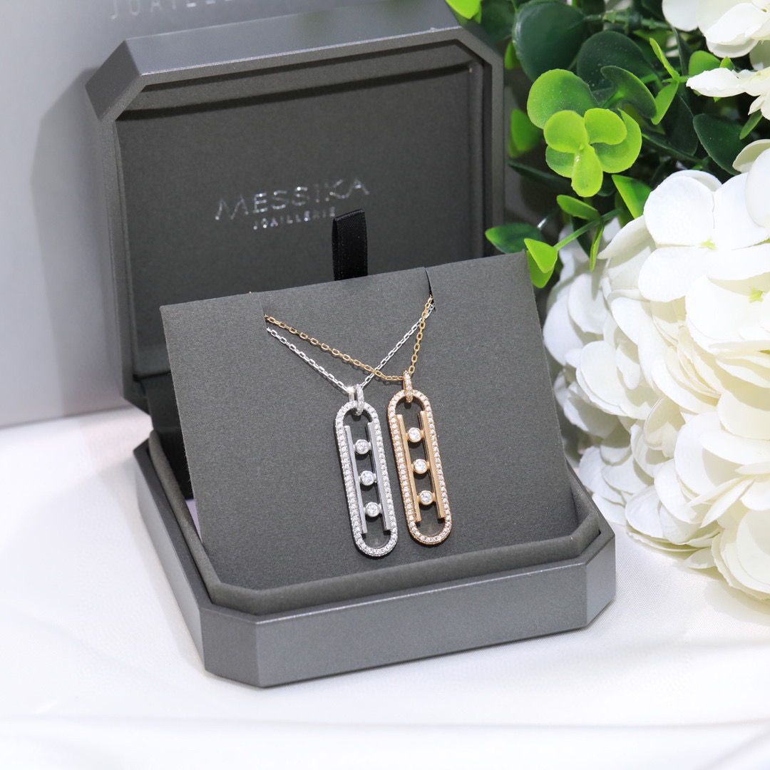 NO:114775,Electroplating thick gold Messika New style Full diamond Sliding Necklace Pure hand-welded Selected imported from Germany Material electroplating gold Excellent craftsmanship Versatile Summer simple style Platinum Rose gold Electroplating thick gold Necklace, jewelry fine, necklace19860909电镀厚金 Messika 梅西卡 新款 满钻 滑动 项链 纯手工焊接而成 精选德国进口 材质电镀咪金 超赞工艺 百搭 夏日简约风 白金 玫瑰金电镀厚金 项链,饰品精品,necklace,Jewelry