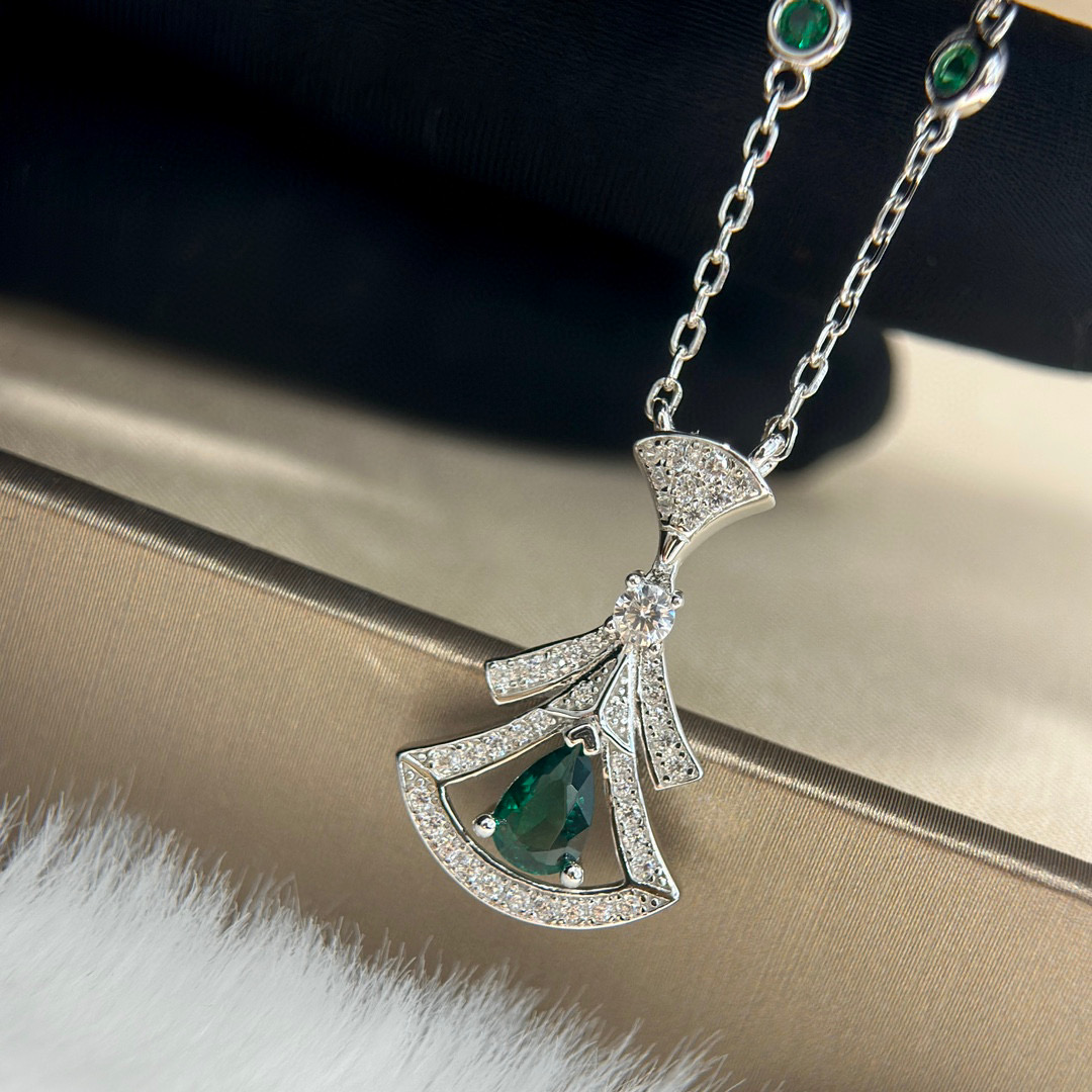 Luxurious Bv Family Diva Series Necklace with Thick Gold Plating, Imported Material, Not Faded - 图片 7