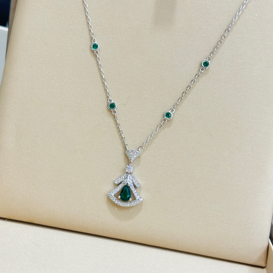 Luxurious Bv Family Diva Series Necklace with Thick Gold Plating, Imported Material, Not Faded - 图片 9