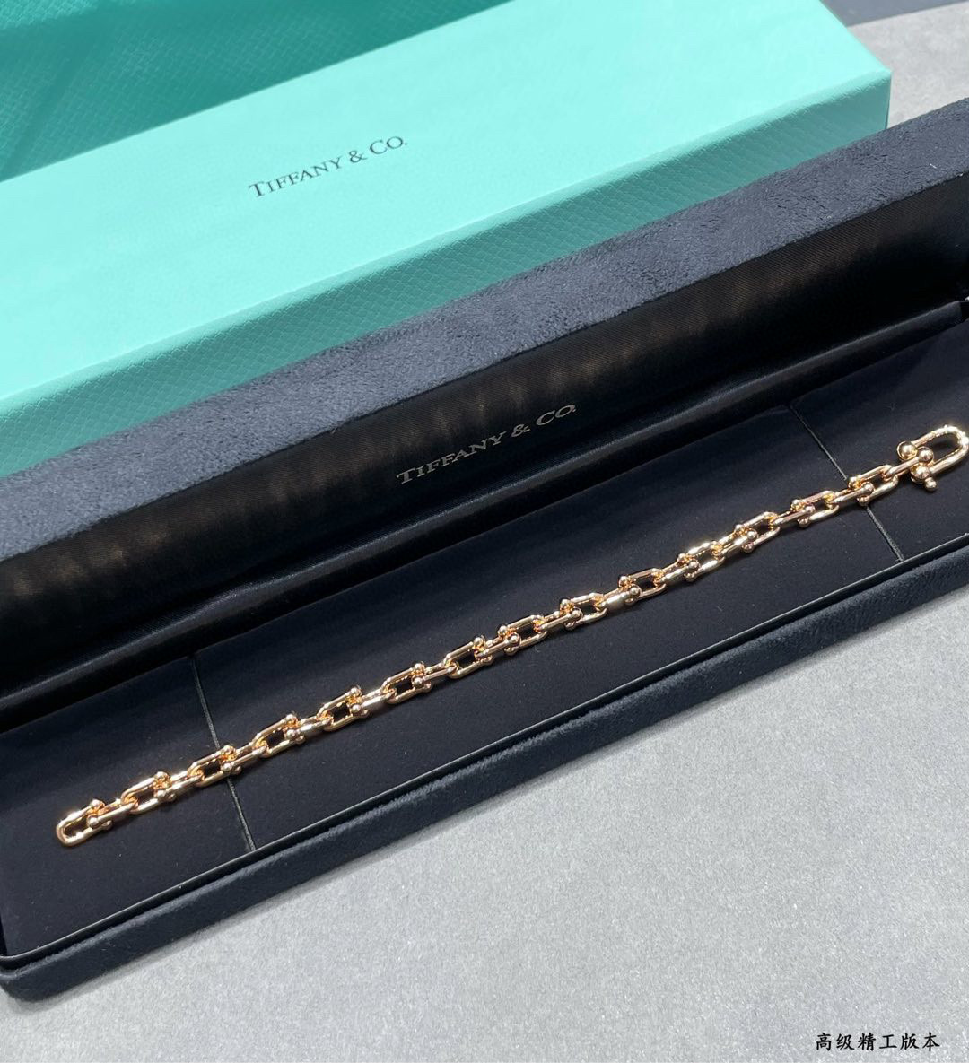 👑Tiffany 蒂芙尼 关节 手链  各大网红博主 TiffanyHardWear火爆开启 U型 关节
