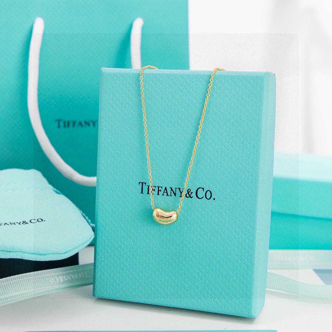👑9⃣2⃣5⃣tiffany蒂芙尼豆豆项链 纯银材质，一直被客人问的相思豆来啦📣，正反面双带，正面和吊牌