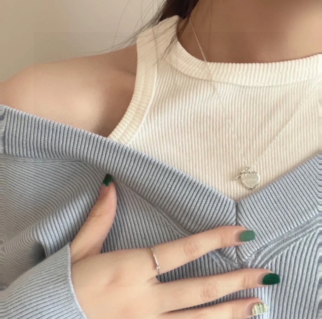 👑七夕🎁 TIFF 蒂芙尼 打开你的心扉 心牌🔑钥匙 Love 项链 灵感来自1969年的Please 